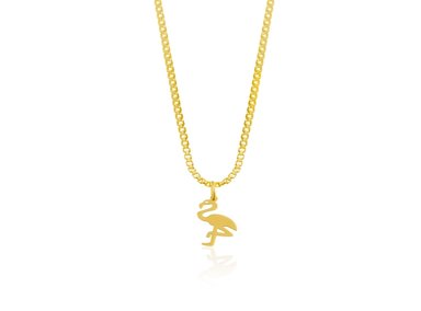 COLLAR BALIQ DIG-2758CAG-0278 ORO 18K FLAMINGO