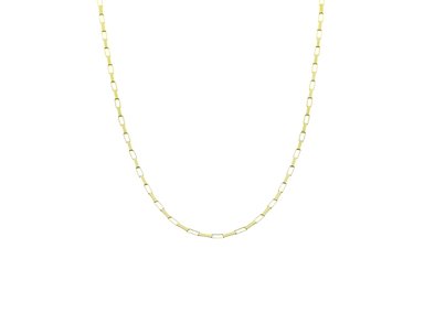 COLLAR BALIQ CADENA PAPERCLIP ORO 18K