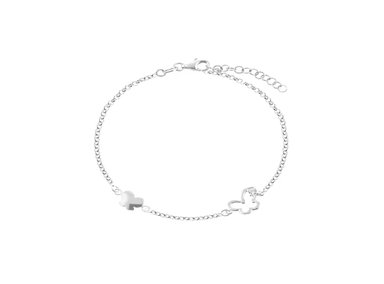 PULSERA BALIQ MARIPOSAS PLATA 925