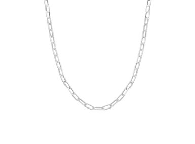 COLLAR BALIQ CADENA OVAL PLATA 925
