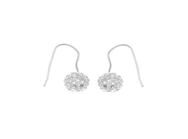 ARETES ESFERA EN PLATA 925