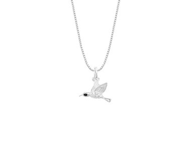 COLLAR BALIQ DESTELLOS COLIBRÍ PLATA 925