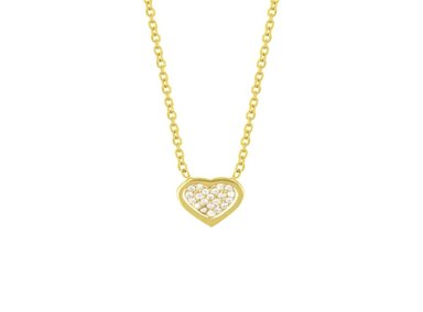 COLLAR CORAZÓN GOLDENSILVER