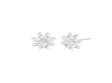 ARETES MARGARITA PLATA 925