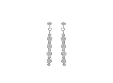 ARETES CUBOS PLATA 925