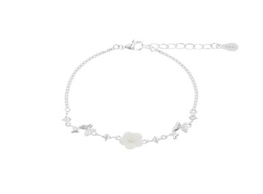 PULSERA PERLA PLATA 925