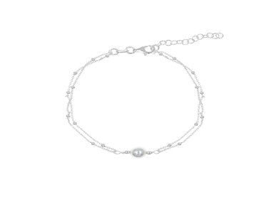 PULSERA BOLITAS PLATA 925