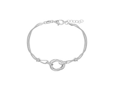 PULSERA KNOTS PLATA 925