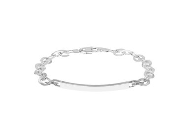PULSERA ESCLAVA PLATA 925 HOMBRE