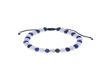 PULSERA SODALITE PLATA 925