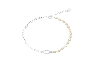 PULSERA PERLA PLATA 925