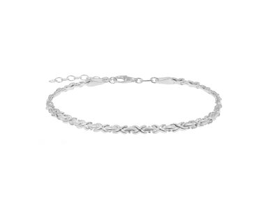 PULSERA XO PLATA 925