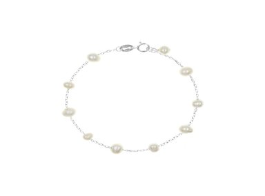 PULSERA PERLAS PLATA 925