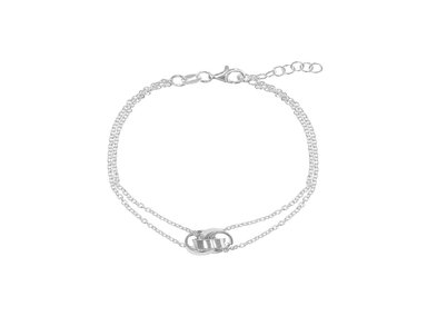 PULSERA KNOTS PLATA 925