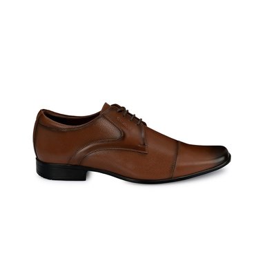 ZAPATO DERBY VESTIR VEM-002 COÑAC CALIMOD CUERO - 1