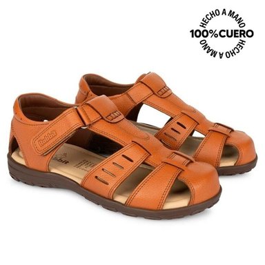 SANDALIAS NIÑO RABBIT CUERO COBRE FRANCISCANA CASUAL ANGEL-2509 T - 4