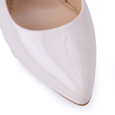 ZAPATO STILETTO VESTIR KATHE-019 HUESO PIAZZA - 3