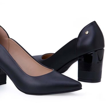 ZAPATO STILETTO CASUAL DON-2536 NEGRO PIAZZA - 2