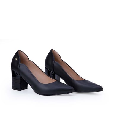 ZAPATO STILETTO CASUAL DON-2536 NEGRO PIAZZA - 4