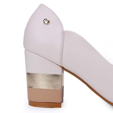 ZAPATO STILETTO CASUAL DON-2536 HUESO PIAZZA - 3