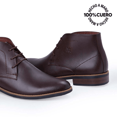 BOTÍN DERBY CASUAL ANGELO-2532 AFRICANO VIALE HOMME CUERO - 2