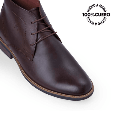 BOTÍN DERBY CASUAL ANGELO-2532 AFRICANO VIALE HOMME CUERO - 3
