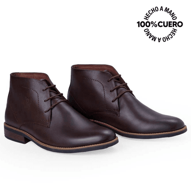 BOTÍN DERBY CASUAL ANGELO-2532 AFRICANO VIALE HOMME CUERO - 4