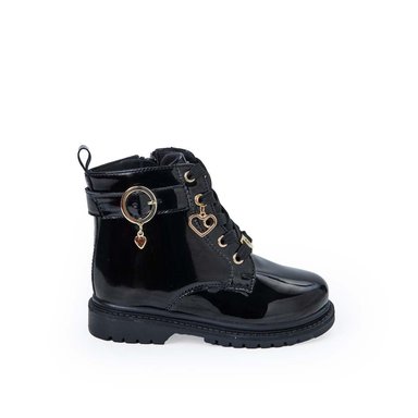 BOTÍN DERBY CASUAL CARITO-2505 NEGRO PIAZZA KIDS - 1