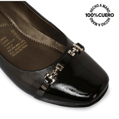 ZAPATO REINA VESTIR TATI-2525 NEGRO VIALE CUERO - 3
