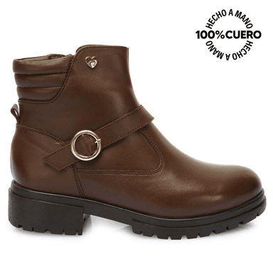 BOTÍN CASUAL YADIRA-2525 AFRICANO RABBIT CUERO - 1