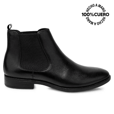 BOTÍN CASUAL MATEO-2521 NEGRO VIALE HOMME CUERO - 1