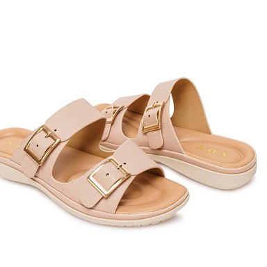 SANDALIA SLIDE CASUAL ABY-2611 AVENA ADV - 2