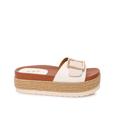 SANDALIA STRAP CASUAL ANA-2610 BLANCO ADV - 1