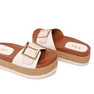 SANDALIA STRAP CASUAL ANA-2610 BLANCO ADV - 2