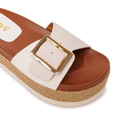 SANDALIA STRAP CASUAL ANA-2610 BLANCO ADV - 3
