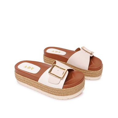 SANDALIA STRAP CASUAL ANA-2610 BLANCO ADV - 4