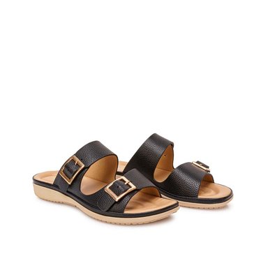 SANDALIA SLIDE CASUAL ABY-2611 NEGRO ADV - 4