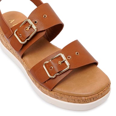 SANDALIA STRAP CASUAL ANA-2627 NATURAL ADV - 3