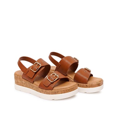 SANDALIA STRAP CASUAL ANA-2627 NATURAL ADV - 4