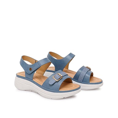 SANDALIA STRAP CASUAL ABY-2605 ACERO ADV - 4