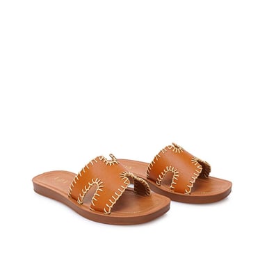 SANDALIA SLIDE CASUAL CAMI-2602 NATURAL ADV - 4