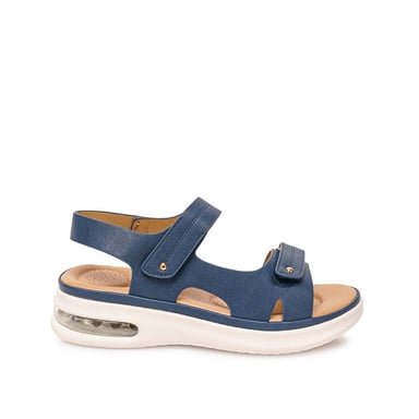 SANDALIA STRAP CASUAL ABY-2608 AZUL DENIM ADV - 1