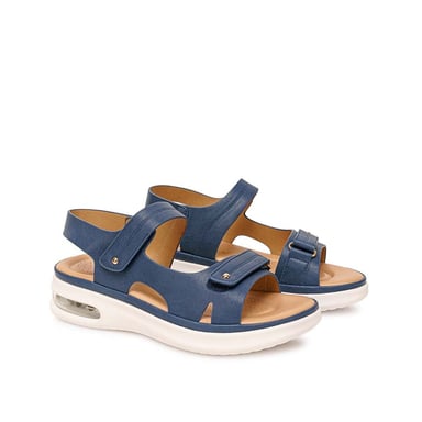 SANDALIA STRAP CASUAL ABY-2608 AZUL DENIM ADV - 4