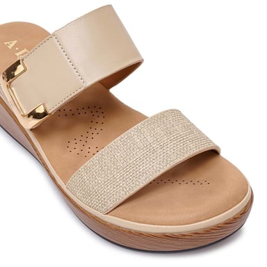 SANDALIA STRAP CASUAL ANA-2609 HUESO ADV - 3