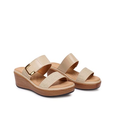 SANDALIA STRAP CASUAL ANA-2609 HUESO ADV - 4