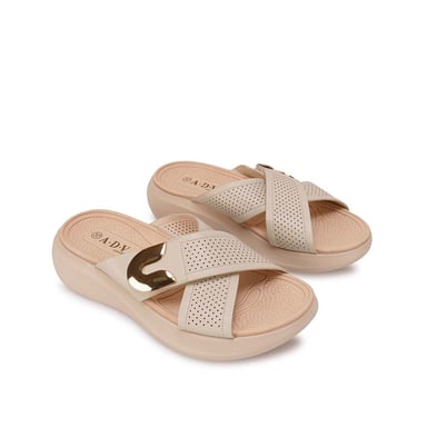 SANDALIA SLIDE CASUAL ANA-2635 BLANCO/OFF ADV - 4