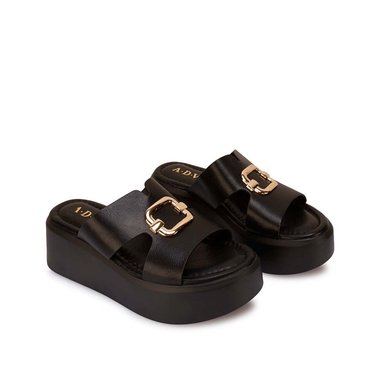 SANDALIA STRAP CASUAL ANA-2602 NEGRO ADV - 4