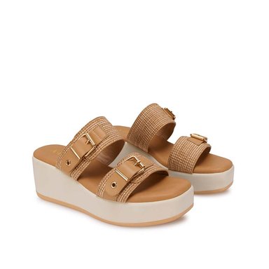 SANDALIA STRAP CASUAL ANA-2604 BEIGE ADV - 4