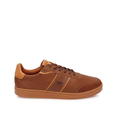 ZAPATILLA CASUAL UIS-001 TAN CALIMOD CUERO - 1