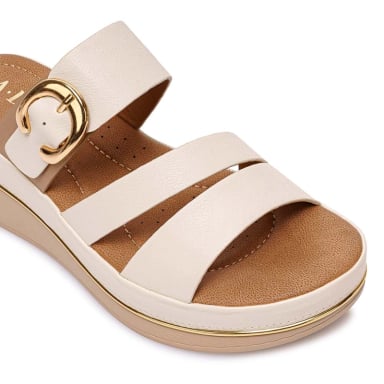SANDALIA D'ORSAY CASUAL ANA-2508 HUESO ADV - 3